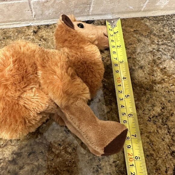 Adventure Planet Camel Furry‎ Plush Stuffed Animal Soft Brown Size 9" X 12" - Picture 8 of 9